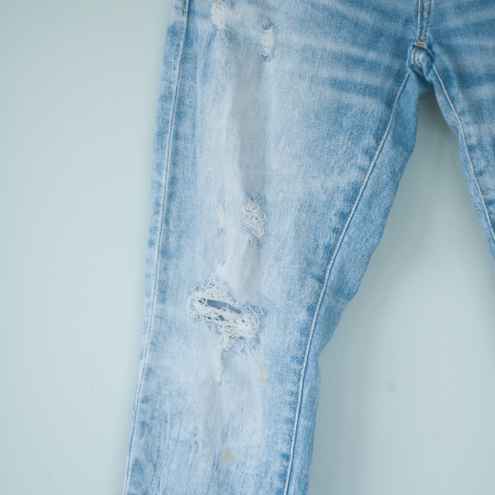 American Eagle Airflex+ Skinny Distressed Jeans - Picture 6 of 11